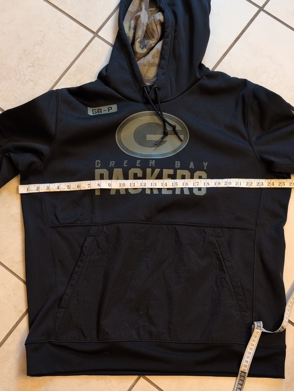 NFL Green Bay Packers Nike Black Salute to Service Performance Pullover Hoodie - Picture 9 of 11